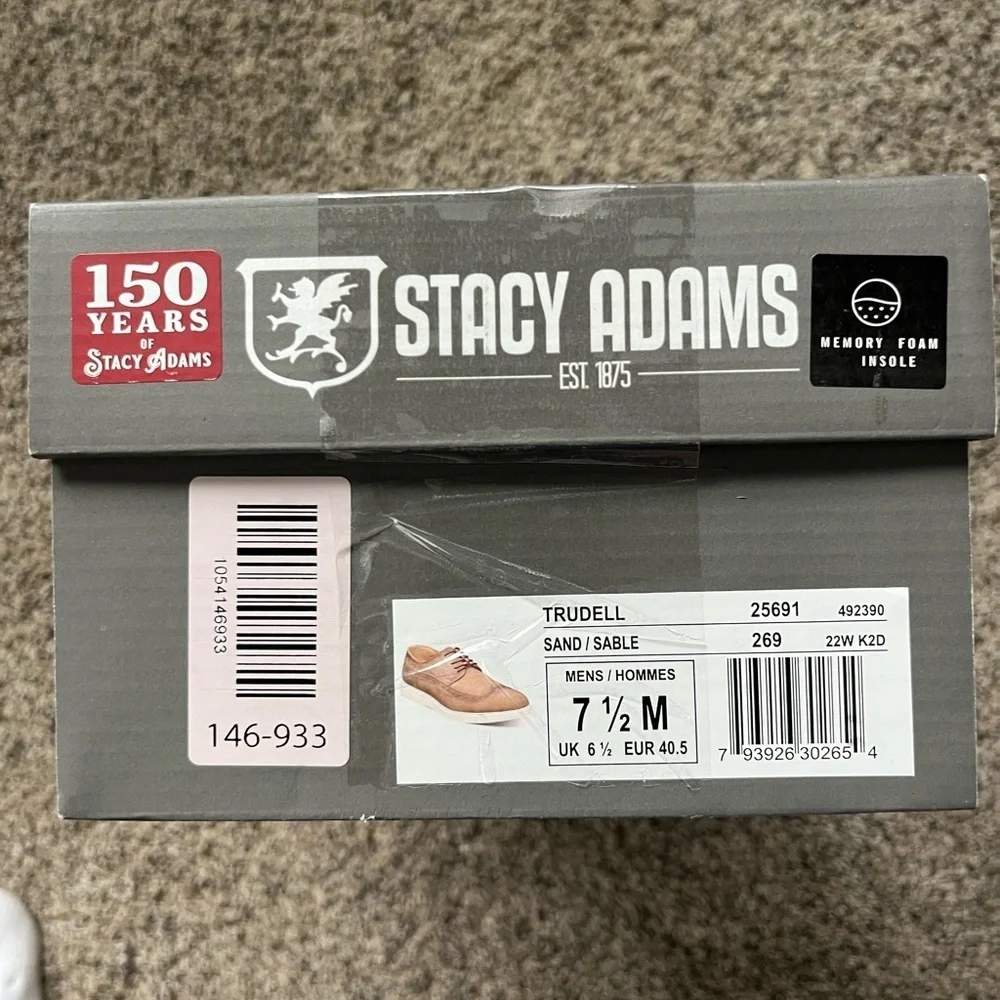 Stacy Adams Men's Trudell Wingtip Shoes